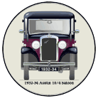 Austin 10/4 Saloon 1932-34 Coaster 6